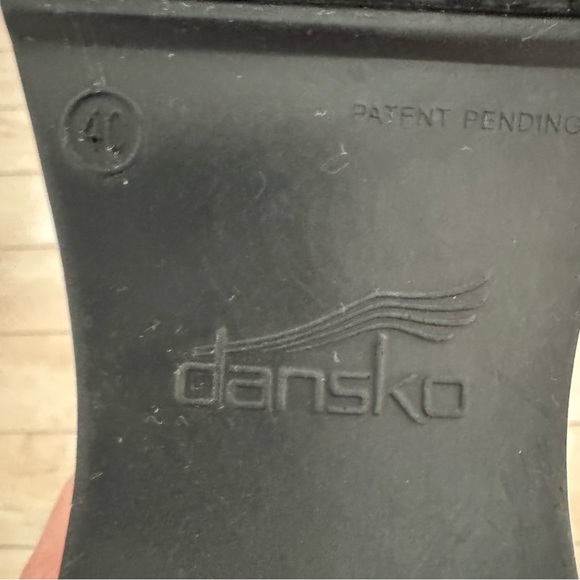 Dansko Profesional Nurse Multicolored Patent Leather Clogs Size EU 40 US 9.5/10 - Picture 14 of 16